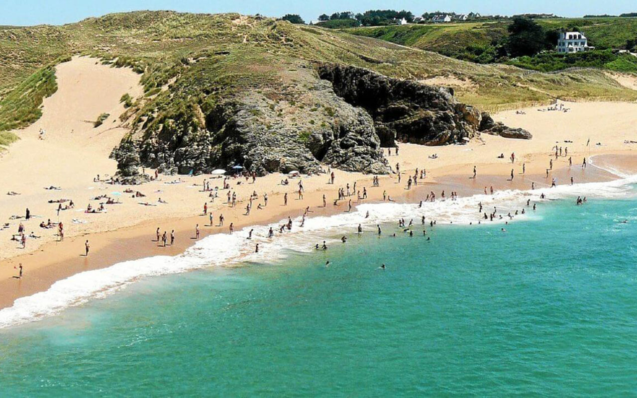 morbihan plage port donnant