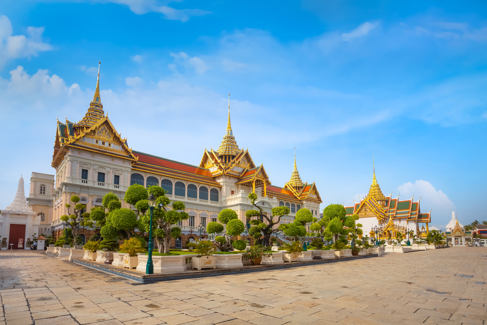 The,Grand,Palace,Of,Thailand,In,Bangkok,,Built,In,1782,