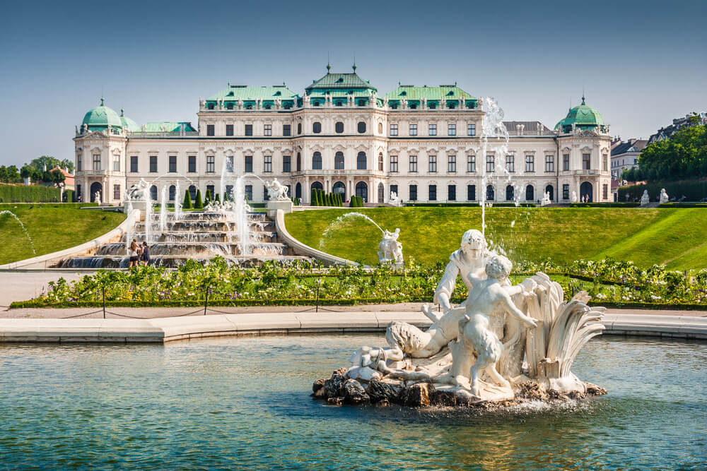 palais de belvedere a vienne