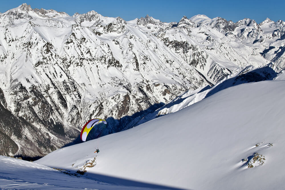 parapente ski