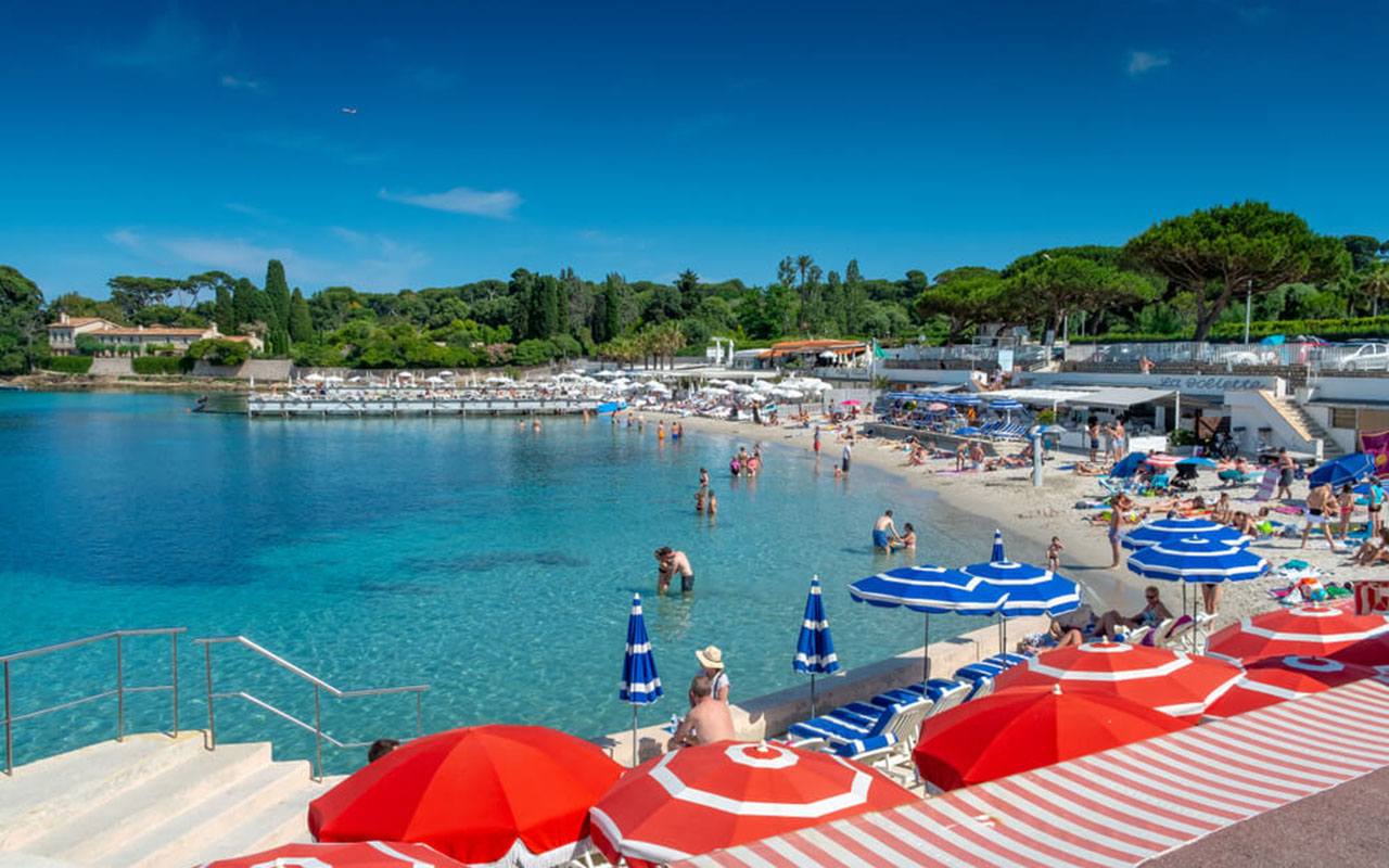 plus belles plages cote azur garoupe antibes