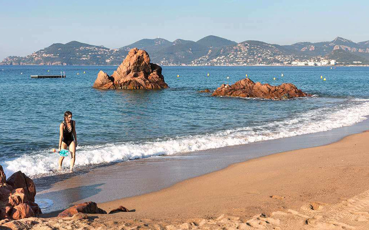 plus belles plages cote azur midi cannes