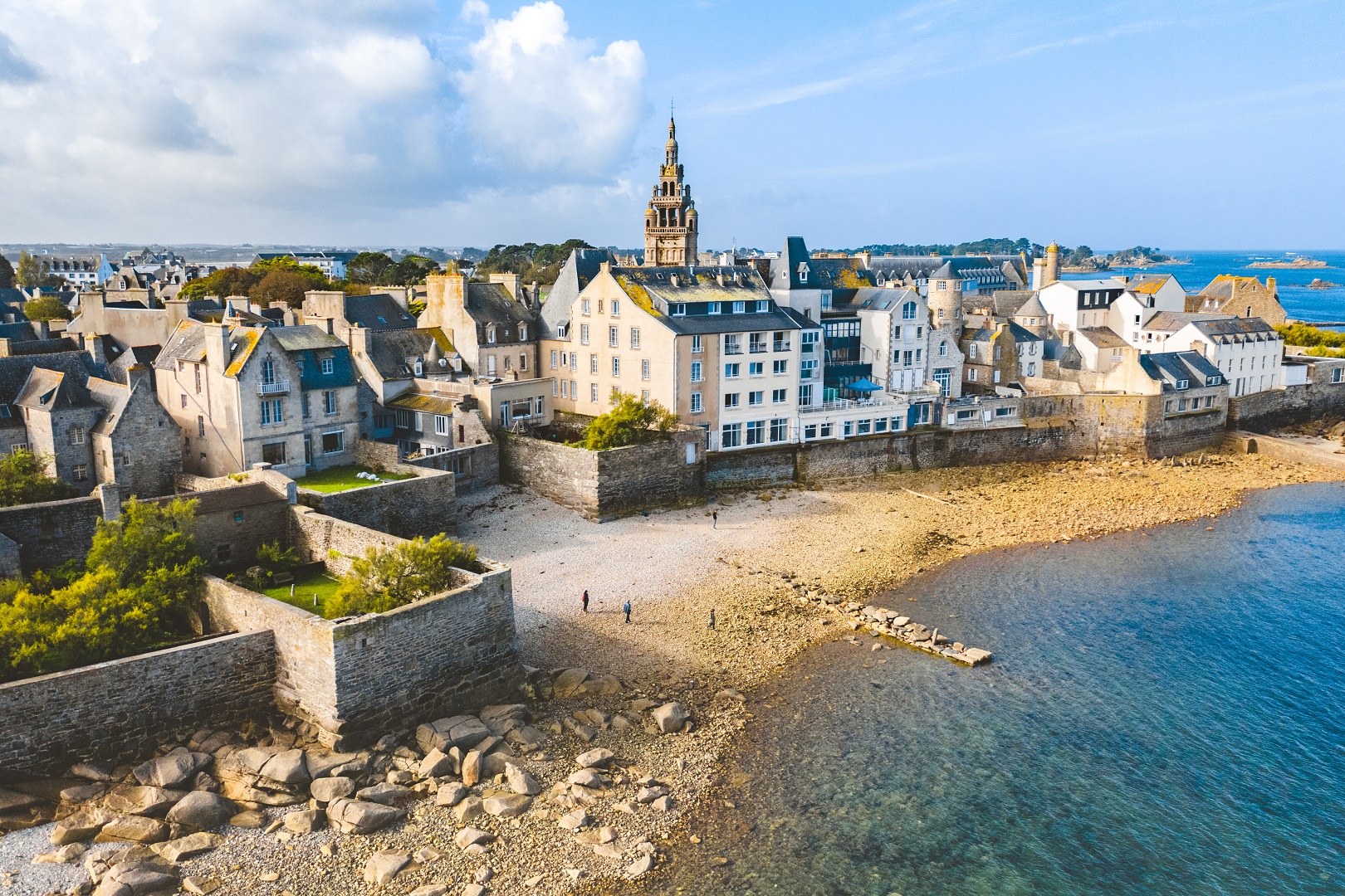 roscoff village finistere 1