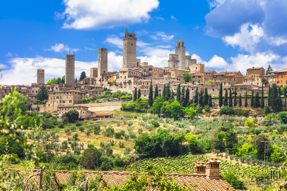 san gimignano village chianti