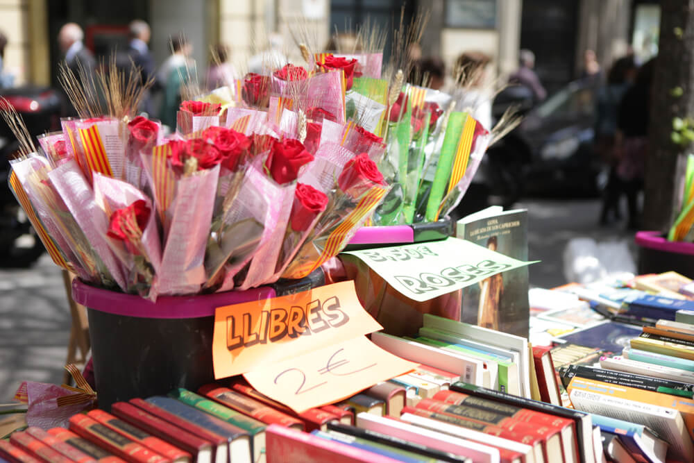 sant jordi stand barcelone