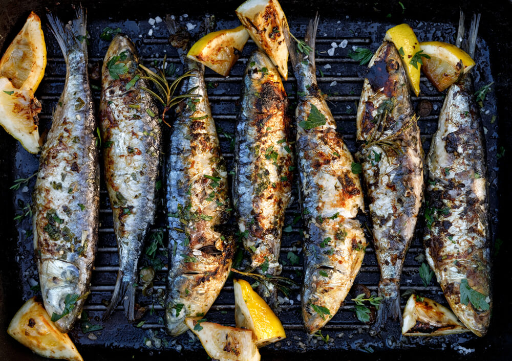 sardines grilles