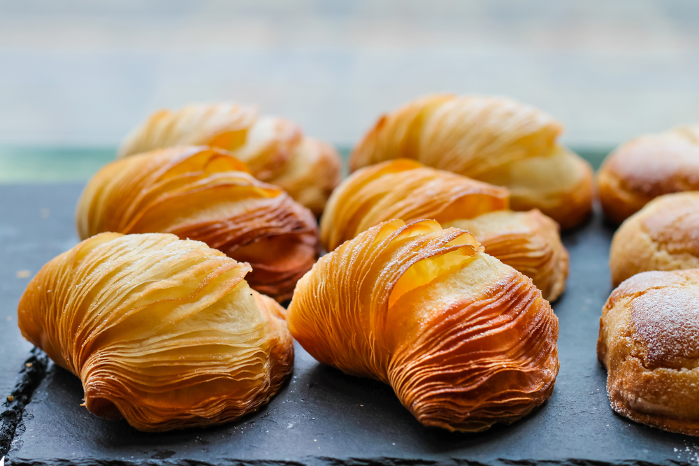 Crispy,Sfogliatelle,In,Typical,Neapolitan,Pastry