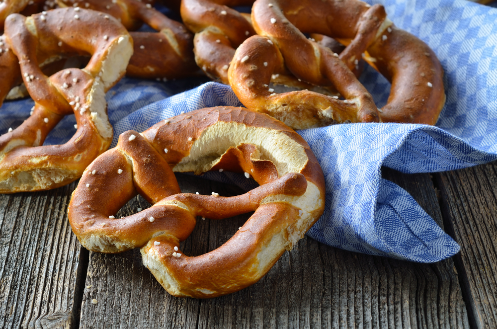 Fresh,Bavarian,Pretzels