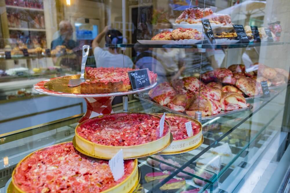 spécialités Lyon tarte pralines roses Lyon