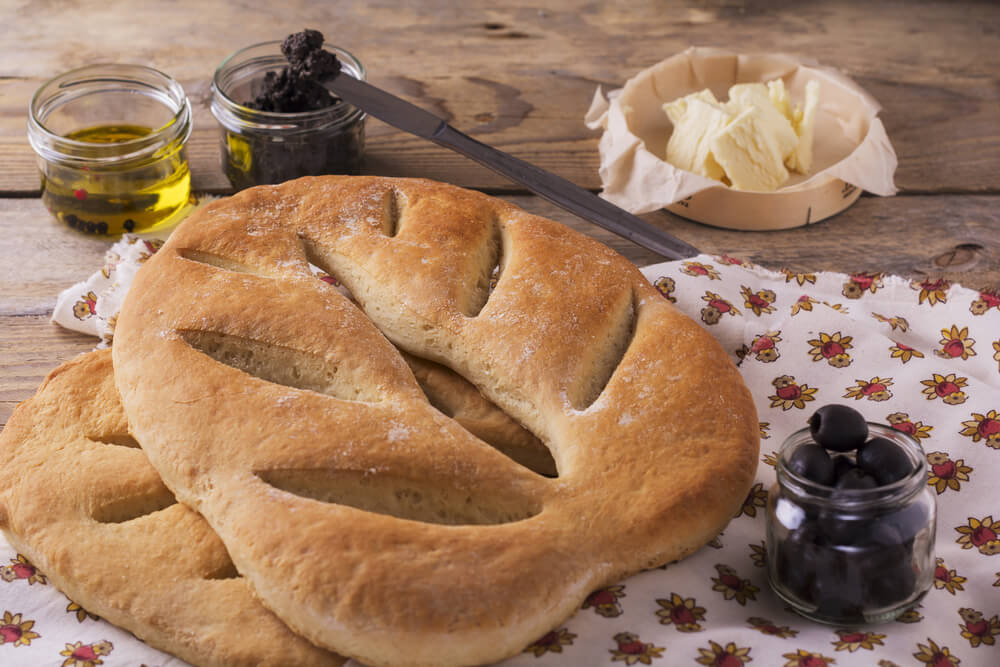 spécialités Montpellier Fougasse aux fritons