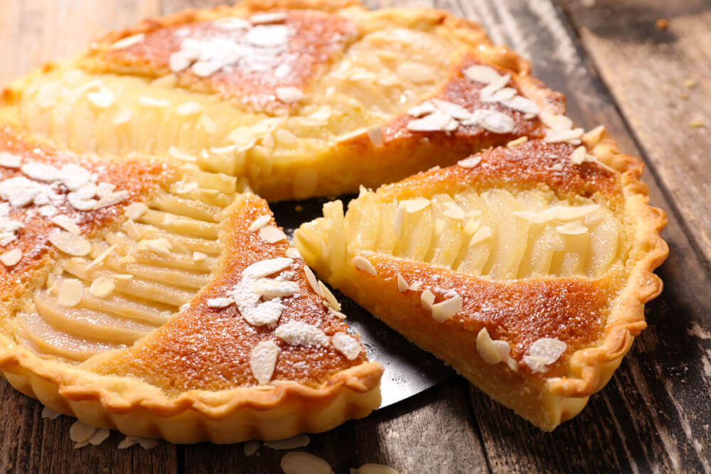 spécialités Paris Tarte amandine tarte poires amandine