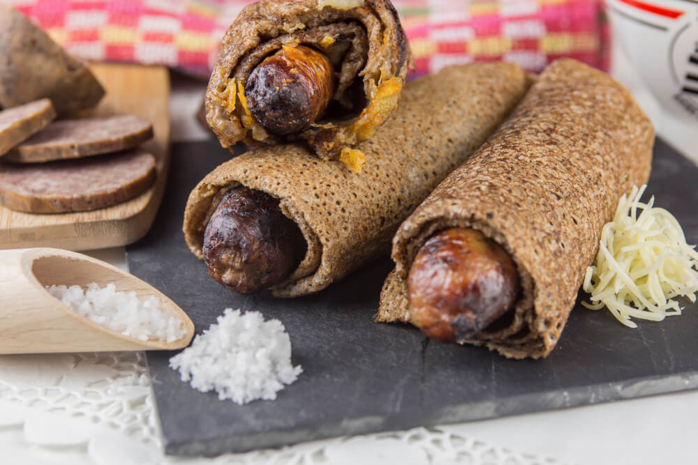 spécialités Rennes Galette saucisse Rennes