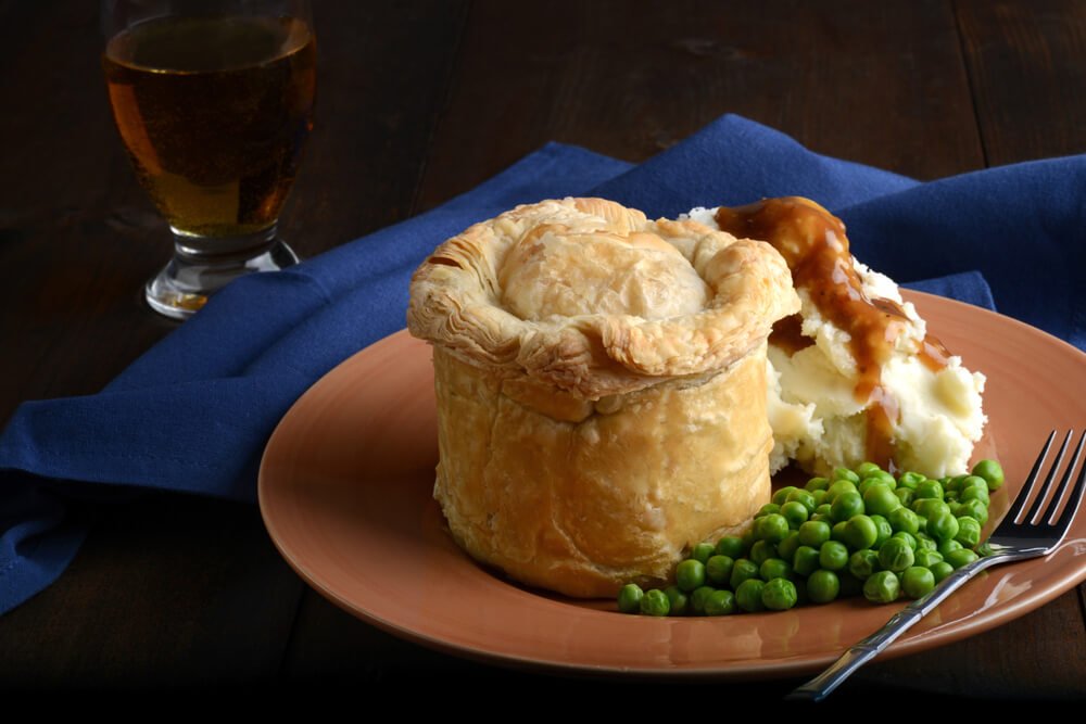 specialites londres pie mash tourte viandes