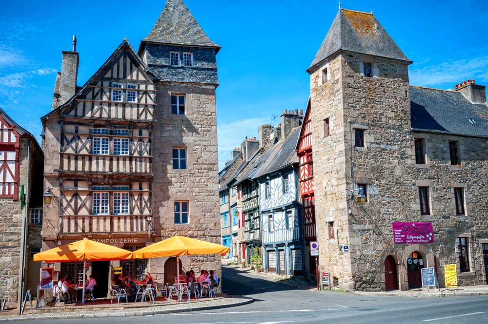 treguier village cote armor