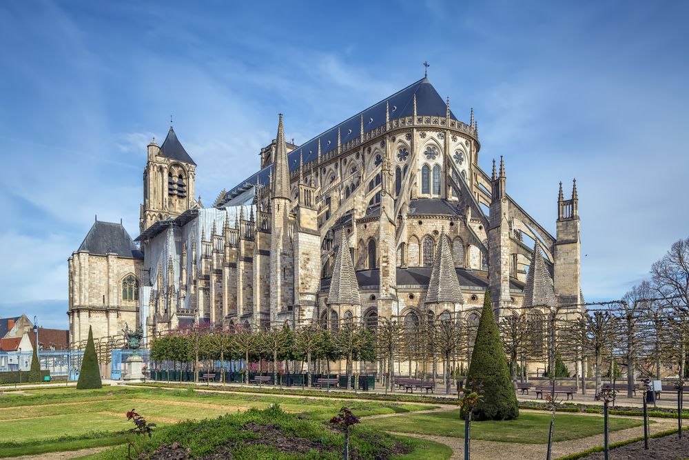 Bourges,Cathedral,Is,A,Roman,Catholic,Church,Located,In,Bourges,