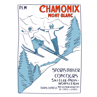 18 les premiers jo d hiver chamonix poi petit