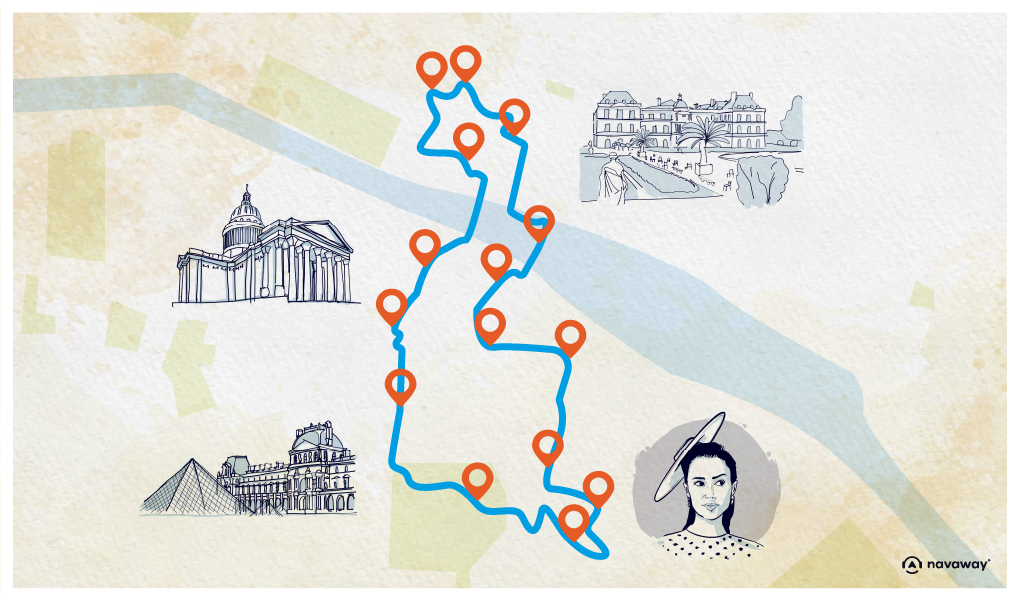 Plan Paris 6