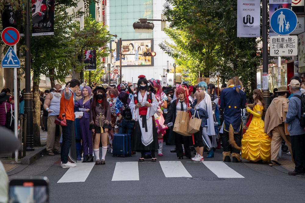 Tokyo,,Japan, ,October,30,2022,:,Ikebukuro,Halloween,Cosplay
