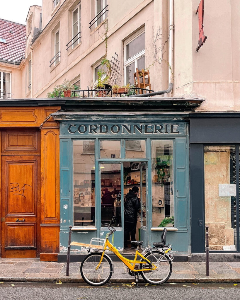 Le Marais à vélo Paris