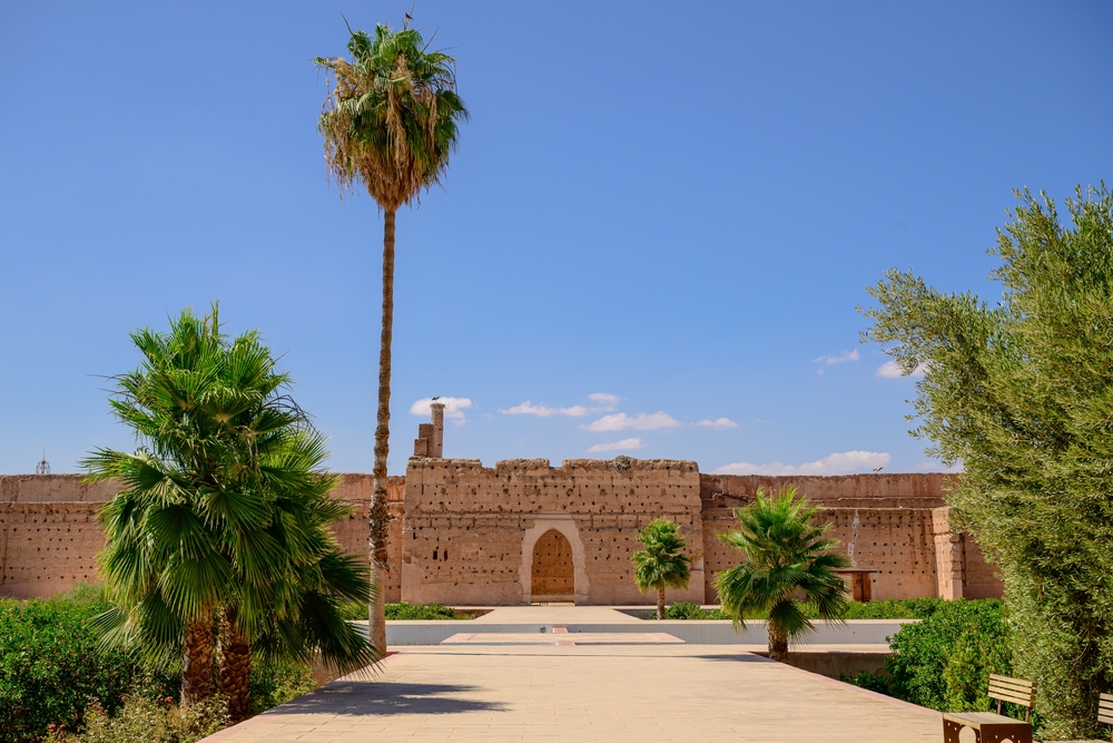 Marrakech,El,Badi,Palace,In,,,Morocco palais,El,Badi,A?
