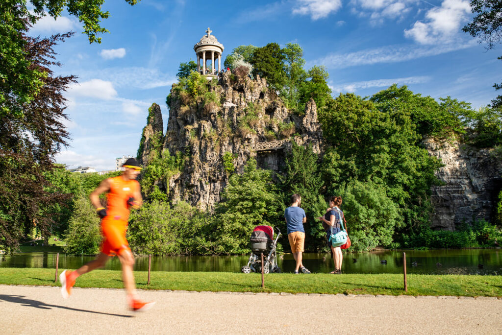 Le parc des Buttes Chaumont