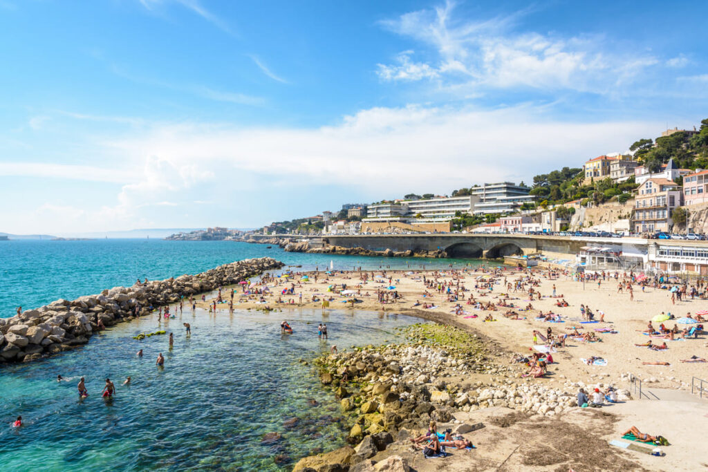 Marseille La plage du Prophète