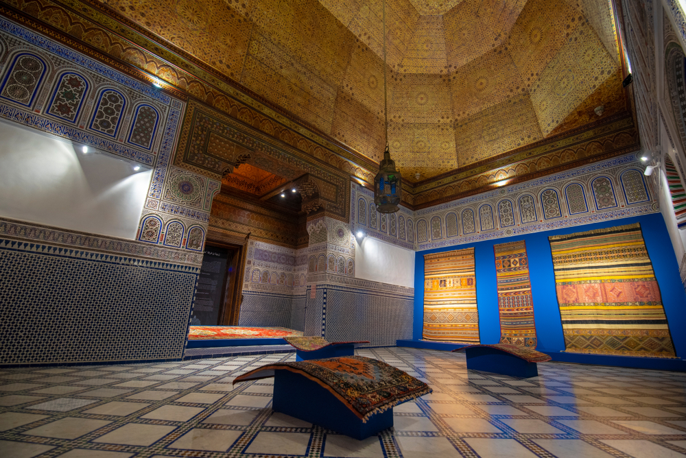 Marrakech,,Morocco, ,16,February,,2019:,Interior,Of,Dar,Si