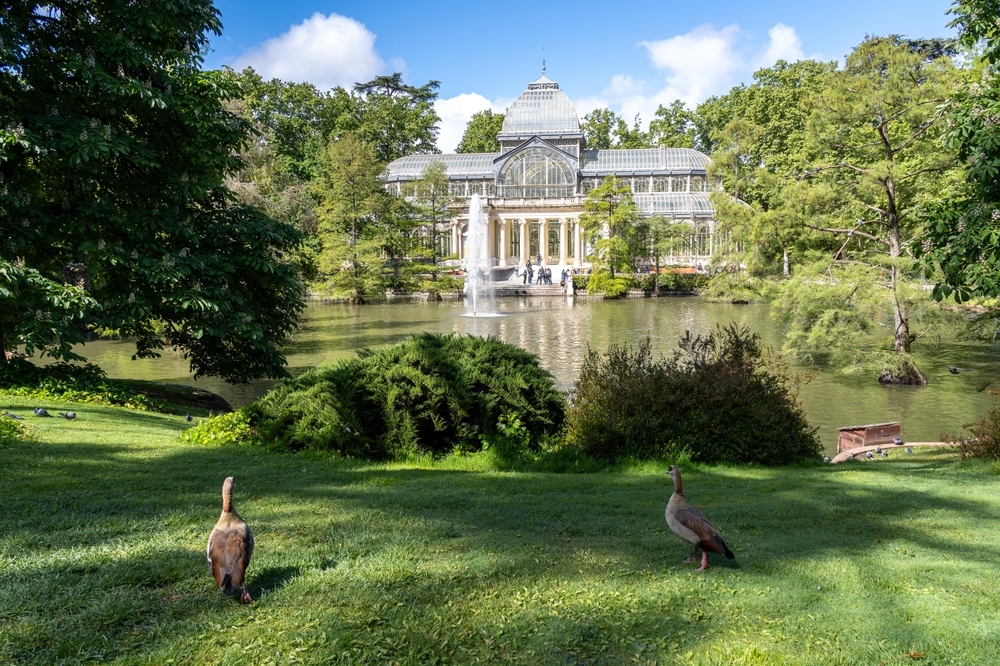Palacio,De,Cristal,At,El,Retiro,Park.,Madrid,,Spain,