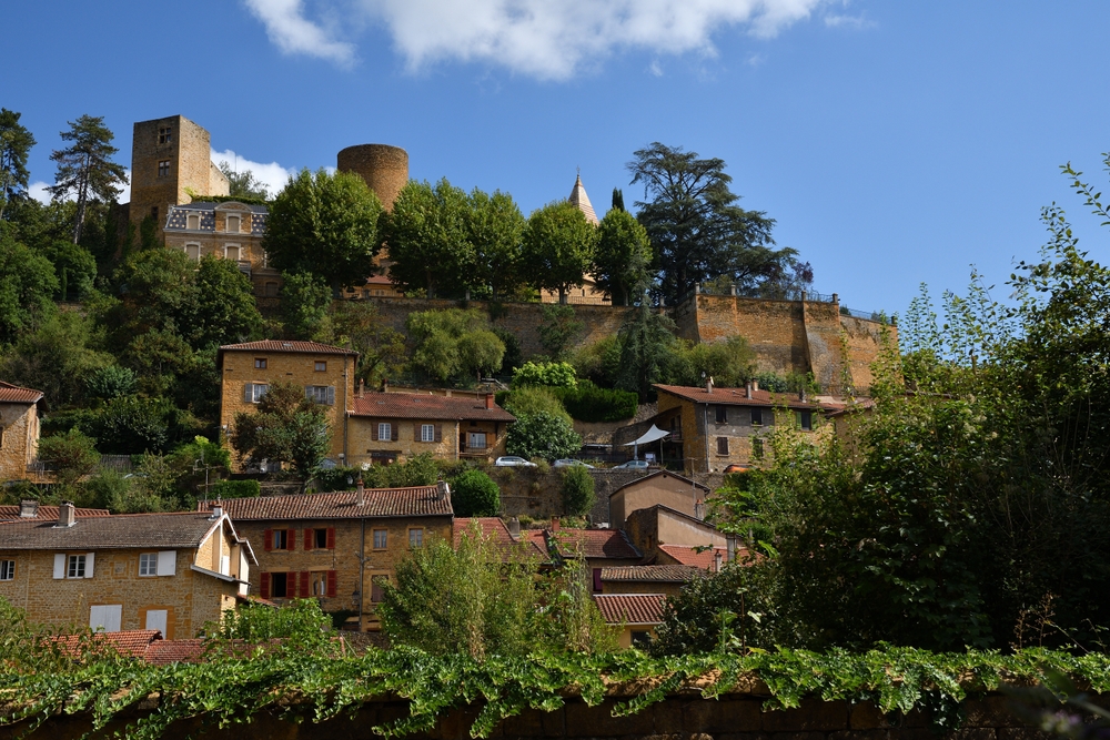 Beautiful,View,Of,The,Medieval,Village,Of,Châtillon,In,The