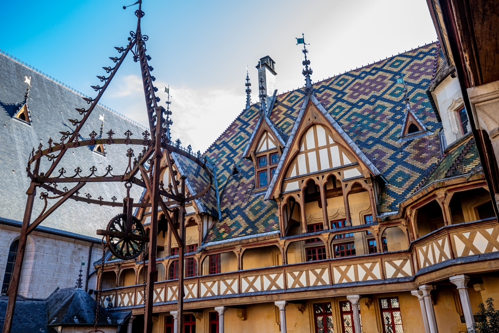 Beaune,,Burgundy,,France,,October,27,,2024,:,Exteriors,,Roofs,And