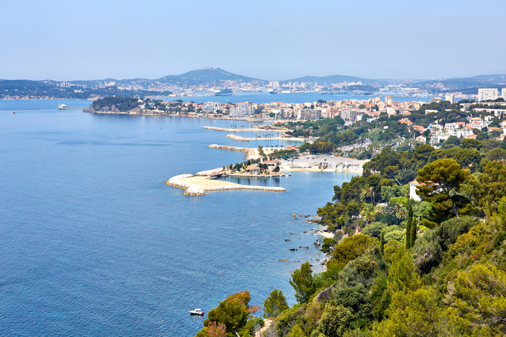 View,Of,The,Port,Of,Toulon,,Seyne sur mer,And,Seaside,Of