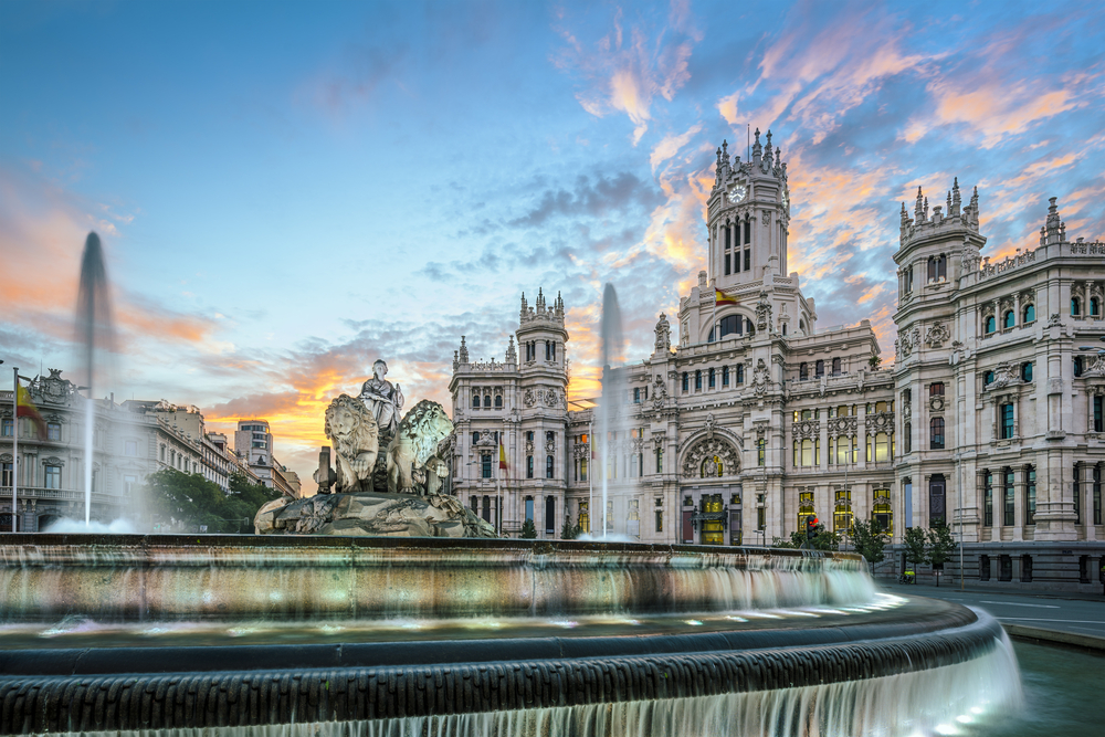 Madrid,,Spain,At,Communication,Palace.