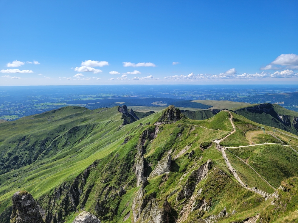 Panoramic,View,From,The,Top,Of,Puy,De,Sancy