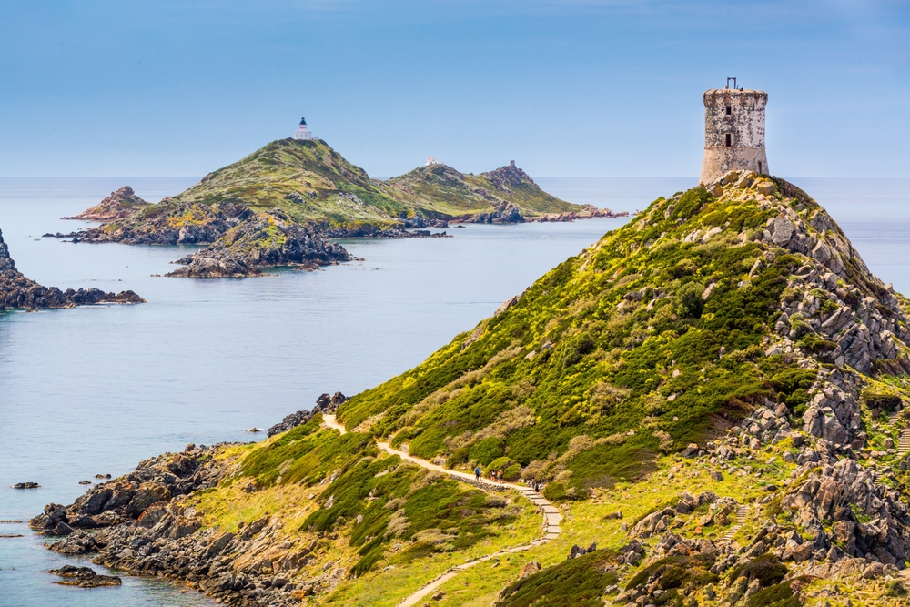 Majestic,Ruined,Genoese,Tower,Which,Was,Built,In,1550 1551,By