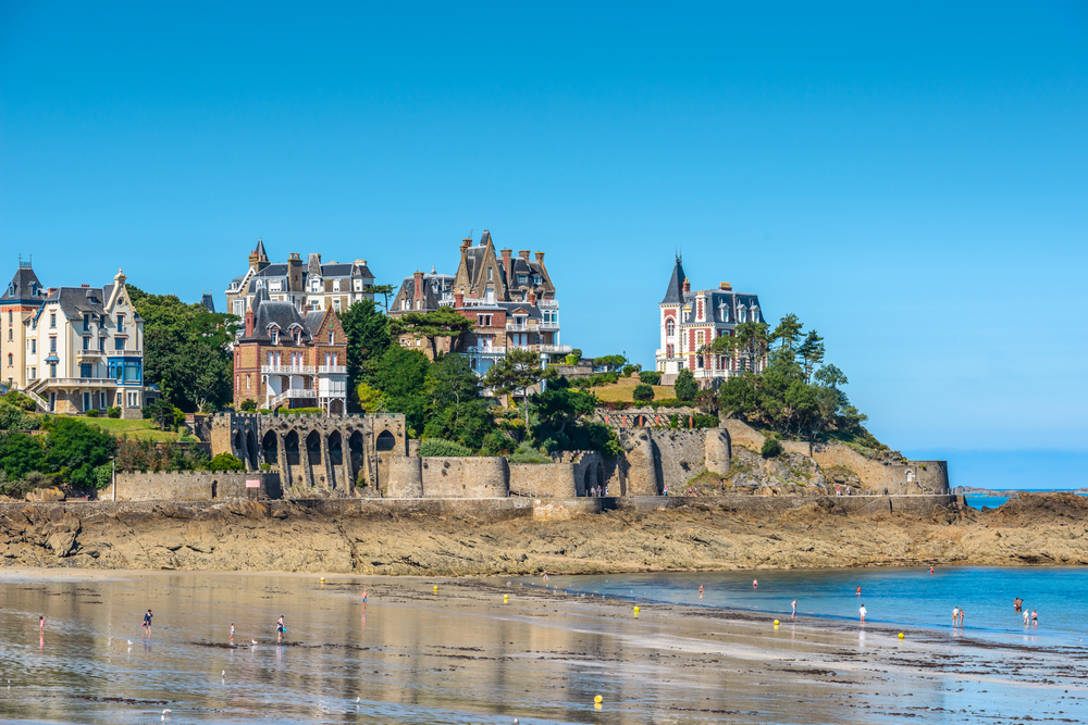 Dinard,,Brittany,,France, ,August,31,,2016:,View,Of,The