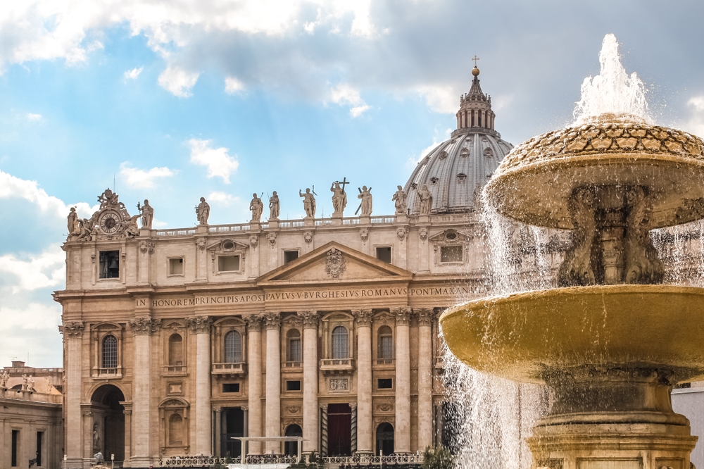 St.,Peter's,Basilica,In,The,Vatican,,Rome,,Vatican,City:,The