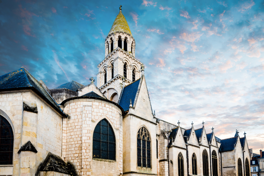 "notre,Dame",Church,In,The,City,Of,Poitiers