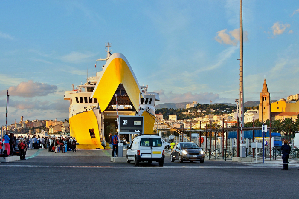 Corsica view,Of,The,Harbor,In,Bastia