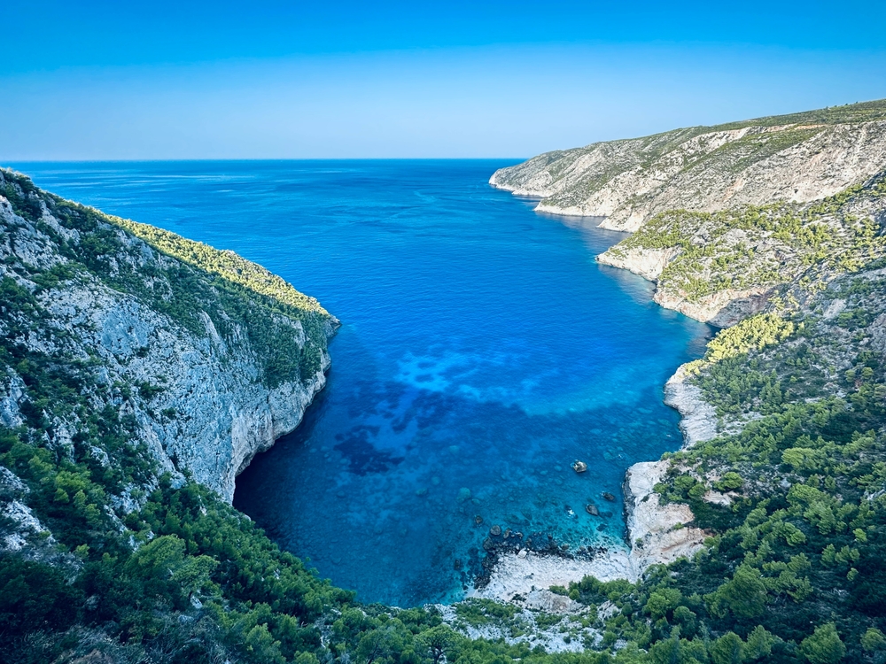 Viewpoint,Of,Cliffs,Of,Kambi,In,Zakinthos,Greece,Island.,Beautiful