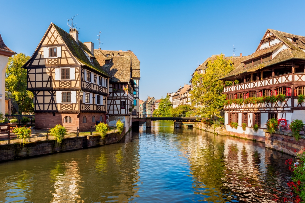 Historic,District,Along,The,Ill,River,In,The,Petite,France