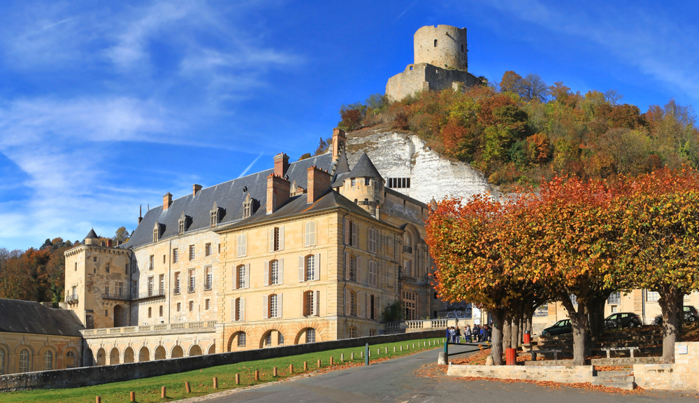 Castle,Of,La,Roche guyon,,France
