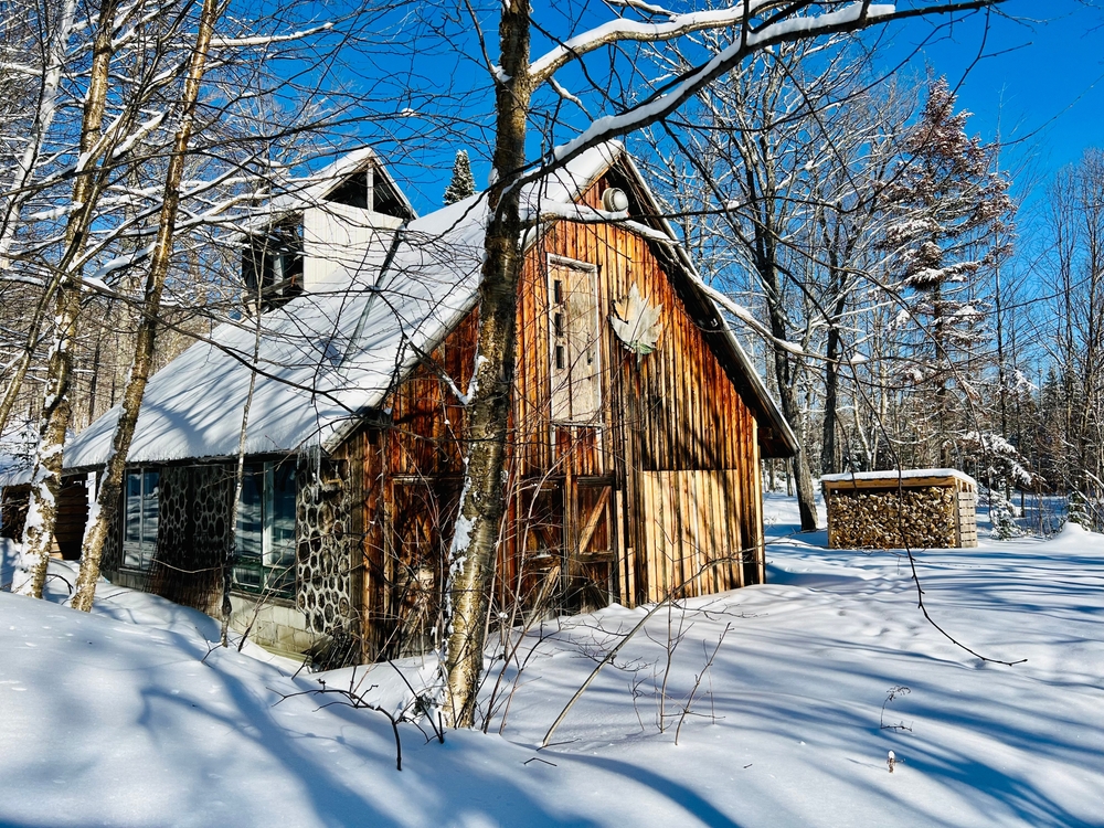 Rustic,Sugar,Shack,In,The,Province,Of,Quebec,In,Canada