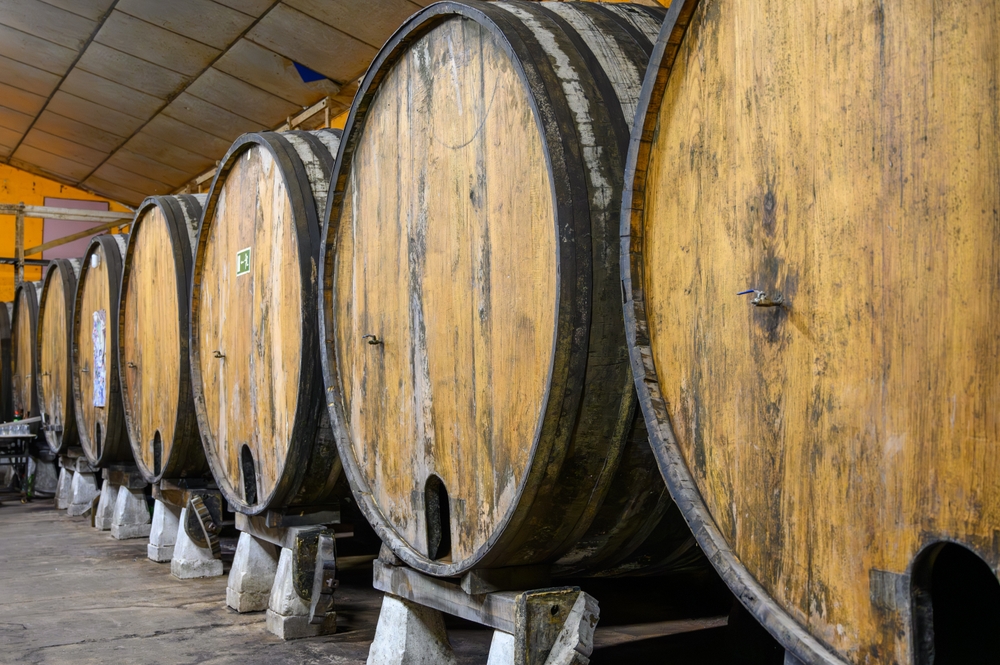 Making,Of,Traditional,Natural,Asturian,Cider,Made,From,Fermented,Apples
