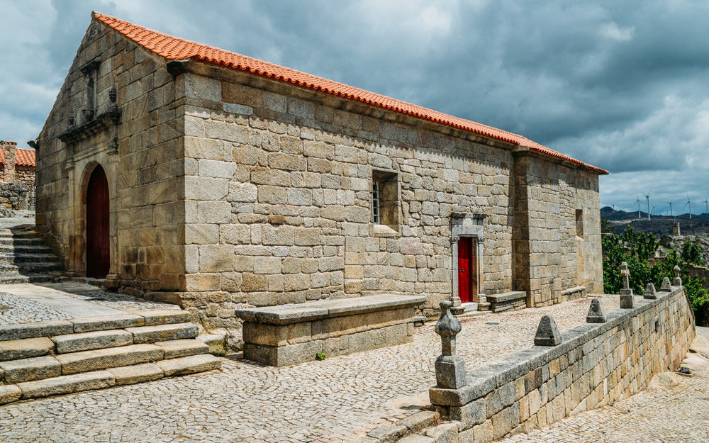 Nossa,Senhora,Das,Neves,Parish,Church,,Sortelha,,Portugal