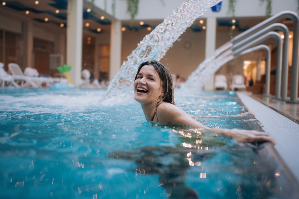 The,Steam,Rising,From,The,Water,Creates,A,Cozy,And