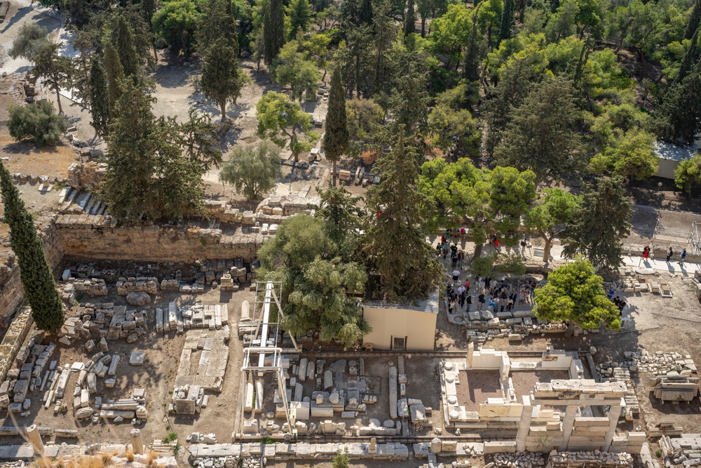 vestige-archéologique-theatre-antique-dyonisos