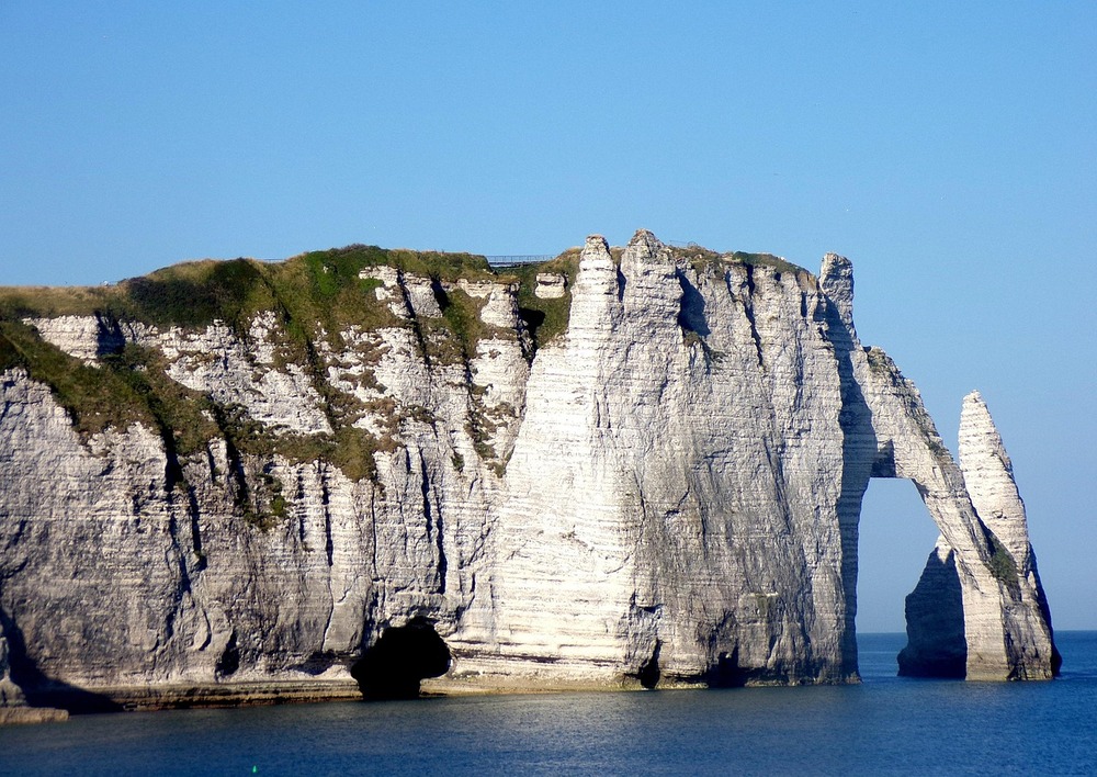 vue falaises etretat