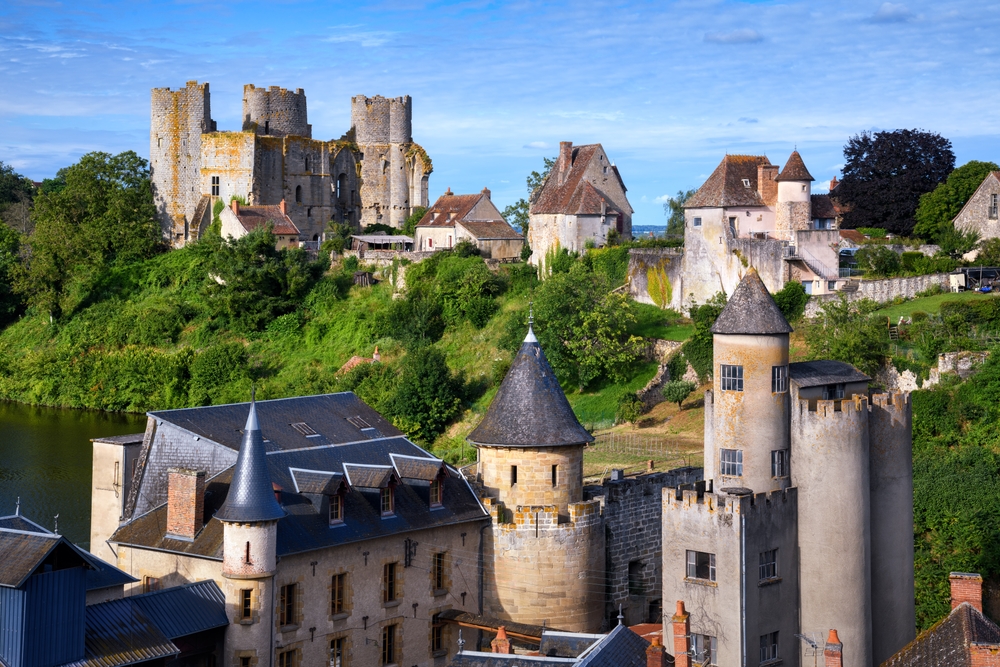 The,Ruins,Of,The,Medieval,Chateau,De,Bourbon,,The,Original