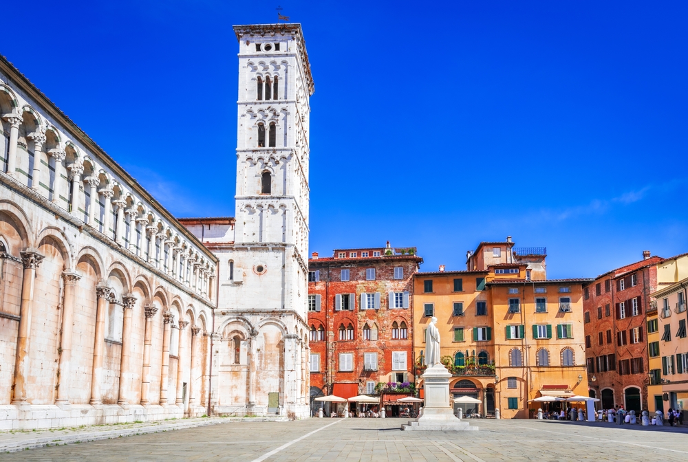 Lucca,,Italy.,Chiesa,Di,San,Michele,In,Foro, ,St