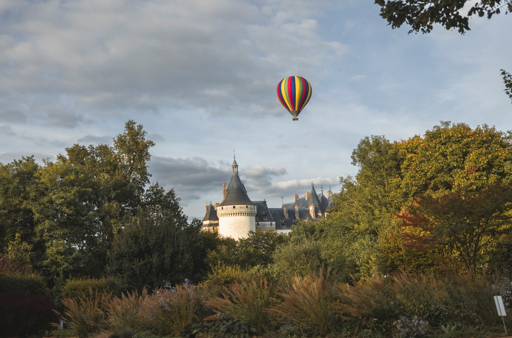 Château,De,Blois,Emerges,Majestically,Amid,Vibrant,Gardens,,Bathed,In